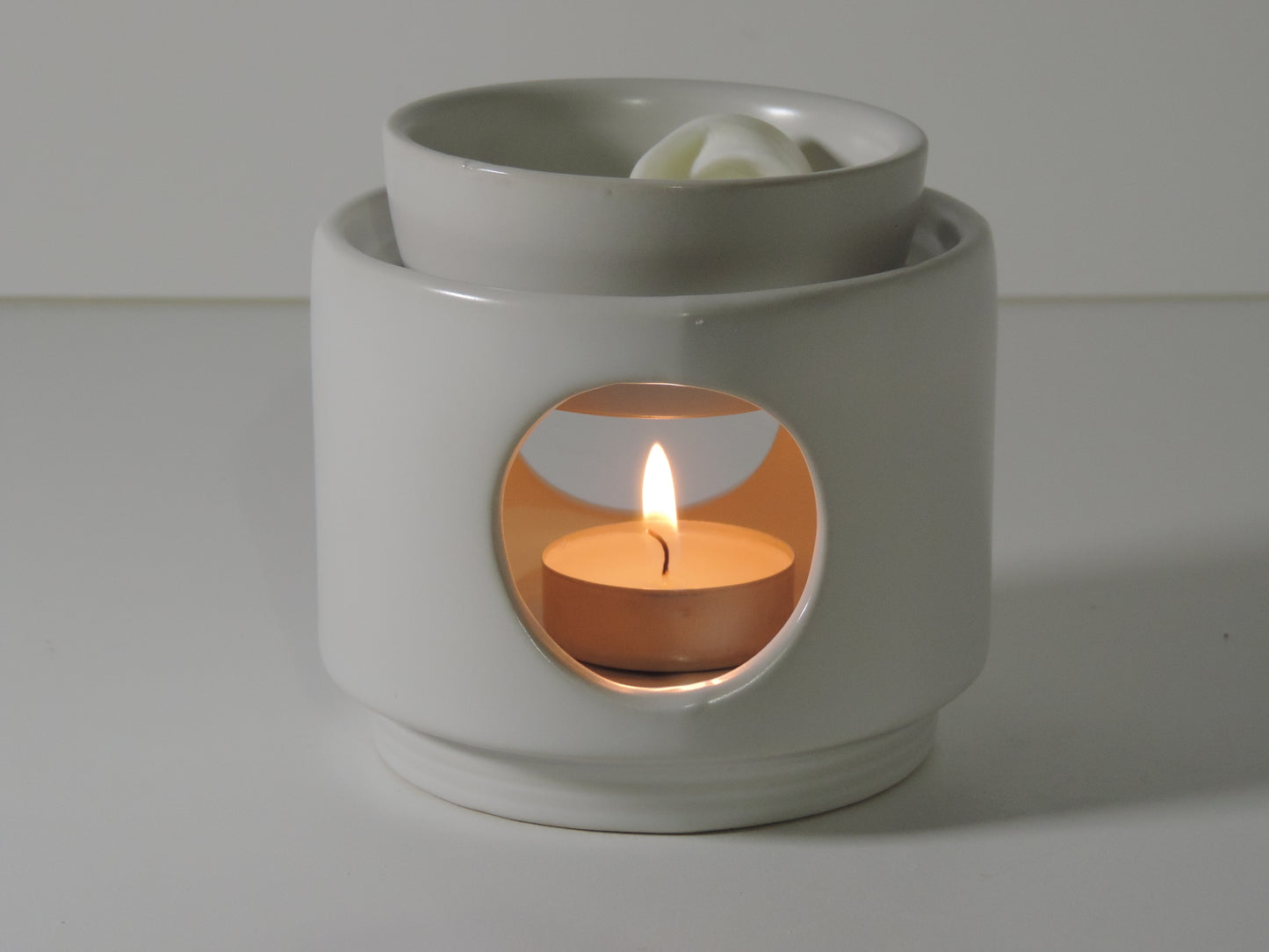 wax melt burner with tea light